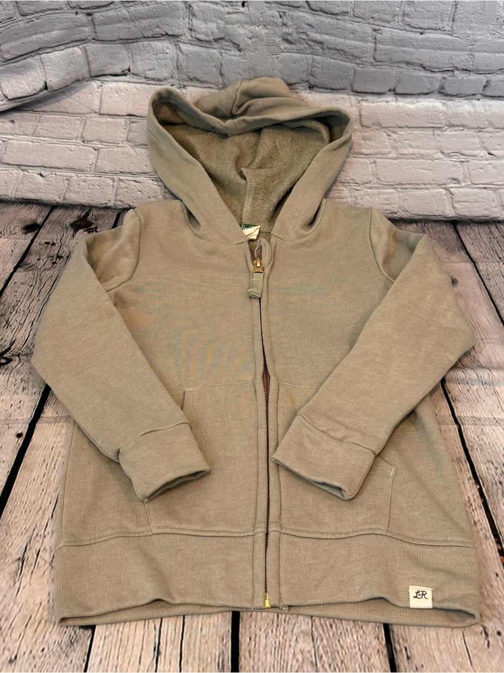 Little Road Co Zip Up Hoodie
